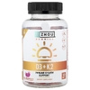 Zhou Nutrition, жевательные мармелашки D3 и K2, натуральная клубника, 60 жевательных таблеток