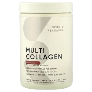 Sports Research, Multi Collagen, шоколад, 480 г (1,06 фунта)