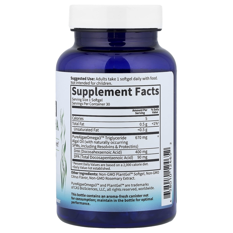 Garden of Life, Мы в компании Formulated, Vegan Prenatal DHA, 400 мг, 30 мягких таблеток
