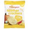 Happy Family Organics, Happy Baby®, органические крекеры для прорезывания зубов, манго и тыква с амарантом, 12 упаковок по 4 г (0,14 унции)