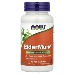 NOW Foods, ElderMune™, 90 растительных капсул