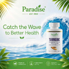 Paradise Herbs, куркума, 180 вегетарианских капсул (500 мг в 1 капсуле)