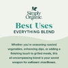 Simply Organic, Смесь специй, 99 г (3,49 унции)