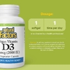 Natural Factors, Веганский витамин D3, 50 мкг (2000 МЕ), 90 вегетарианских капсул