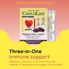 ChildLife Essentials, Super-Immune SoftChew Gummies, жевательные таблетки с бузиной для детей, со вкусом натуральных ягод, 27 таблеток