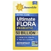 Renew Life, пробиотик Extra Care Ultimate Flora™, 50 млрд КОЕ, 60 веганских капсул с отсроченным высвобождением