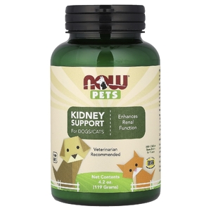 NOW Foods, Pets, поддержка почек для собак и кошек, 119 г (4,2 унции) (Товар снят с продажи) 