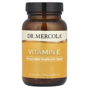 Dr. Mercola, витамин E, 134 мг, 90 капсул