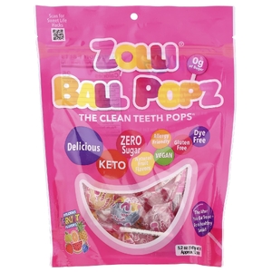 Zollipops, Zolli®, фруктовые шарики, 147 г (5,2 унции)