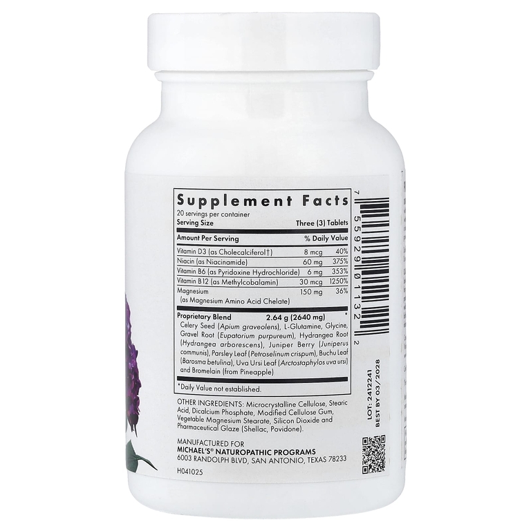 Michael's Health, Kidney Factors™, 60 вегетарианских таблеток