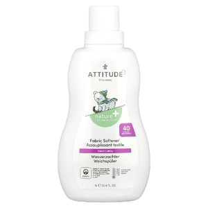 ATTITUDE, Little Ones, кондиционер для белья, сладкая колыбельная, 40 порций, 1 л (33,8 жидк. унц.)