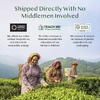 Vahdam Teas, смесь для латте, куркума и имбирь, без кофеина, 100 г (3,53 унции) (Товар снят с продажи) 