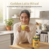Vahdam Teas, смесь для латте, куркума и имбирь, без кофеина, 100 г (3,53 унции) (Товар снят с продажи) 