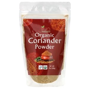 Jiva Organics, Органический порошок кориандра, 7 унций (200 г) (Товар снят с продажи) 