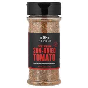 The Spice Lab, пряный итальянский вяленый томат, сушеный на солнце, 130,4 г (4,6 унции)