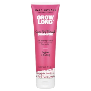 Marc Anthony, Grow Long ™, сверхбыстродействующий шампунь, кофеин и женьшень, 250 мл (8,45 жидк. унц.)