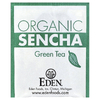 Eden Foods, органический сенча, зеленый чай, 16 чайных пакетиков, 24 г (0,84 унции) (Товар снят с продажи) 