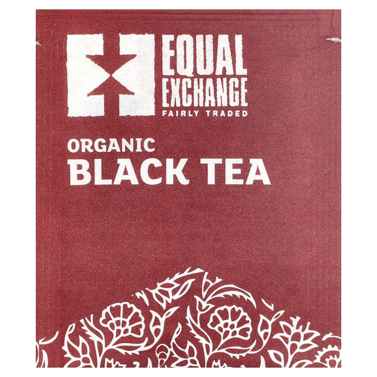 Equal Exchange, Органический черный чай, 20 чайных пакетиков, 40 г (1,41 унции) (Товар снят с продажи) 