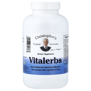 Christopher's Original Formulas, добавка с витаминами и минералами из цельных продуктов, 180 капсул