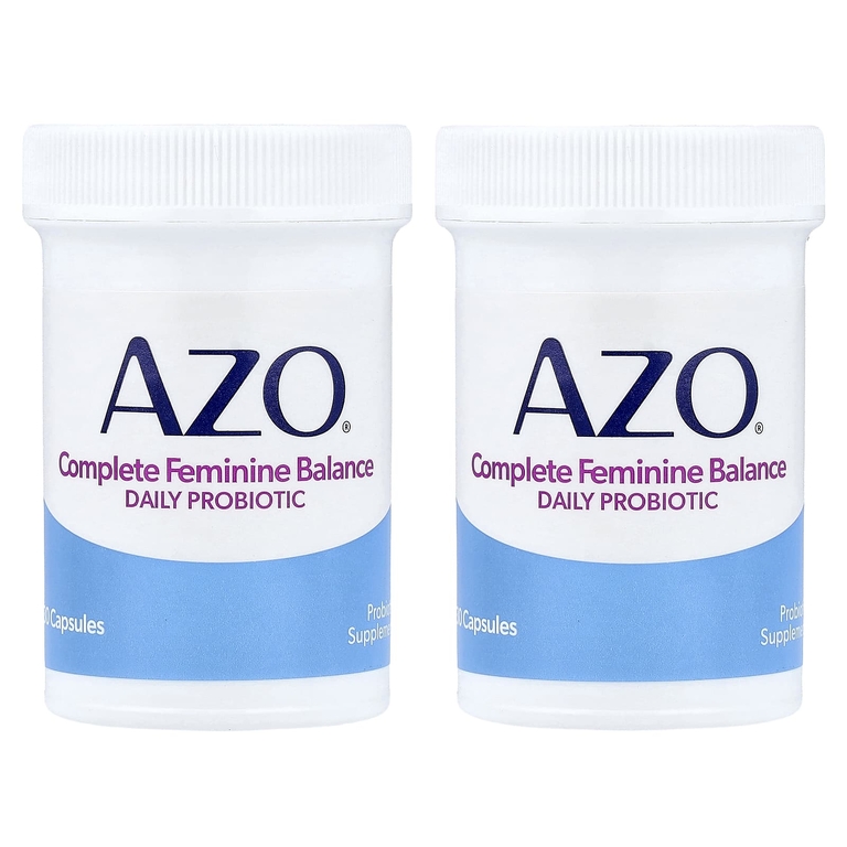 AZO, Complete Feminine Balance®, пробиотик для ежедневного приема, 60 капсул