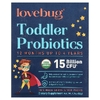 LoveBug Probiotics, пробиотики для детей в возрасте от 1 года до 4 лет, 15 млрд КОЕ, 30 порций в индивидуальных стик-пакетах по 1,8 г (0,06 унции)