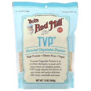 Bob's Red Mill, TVP, текстурированный растительный белок, 340 г (12 унций)