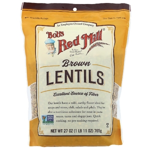 Bob's Red Mill, Коричневая чечевица, 765 г (27 унций)
