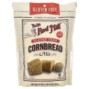 Bob's Red Mill, Cornbread Mix, без глютена, 567 г (20 унций)