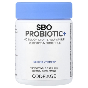 Codeage, SBO Probiotic+, пробиотики, 90 растительных капсул