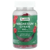 YumVs, цитрат магния, со вкусом малины, 900 мг, 90 жевательных мармеладок (300 мг в 1 жевательной таблетке)