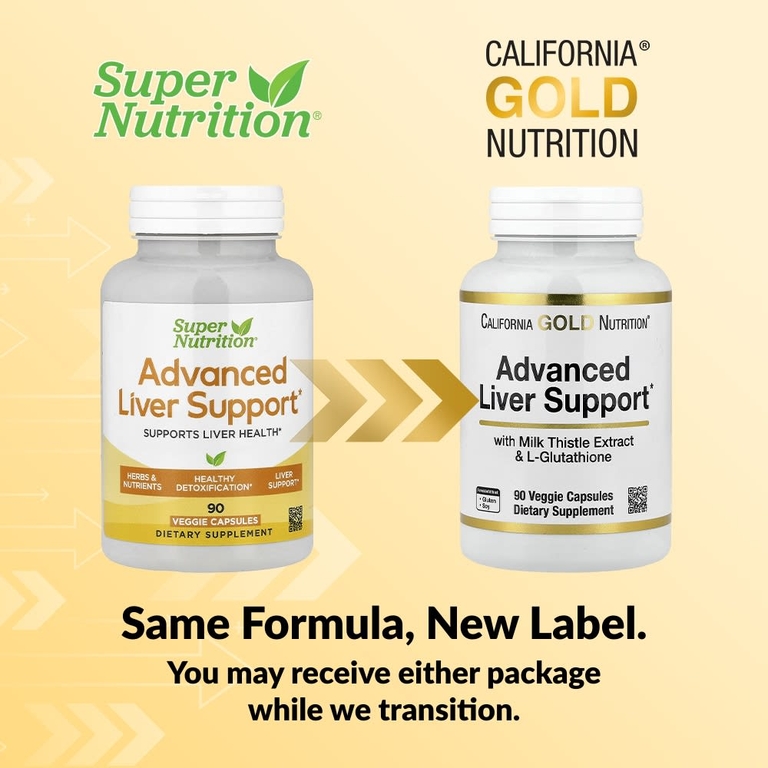 California Gold Nutrition, улучшенная добавка для поддержки печени, с экстрактом расторопши, L-глутатионом, альфа-липоевой кислотой и экстрактом виноградных косточек, 90 вегетарианских капсул