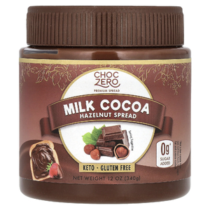 ChocZero, кетопаста, шоколадный фундук, 340 г (12 унций)