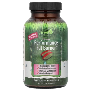 Irwin Naturals, VO2 Max, жиросжигатель высокой эффективности (Max Performance), 60 жидких капсул