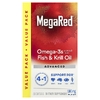 Schiff, MegaRed® улучшенная омега-3 4 в 1, рыбий жир и масло криля, ваниль, 80 капсул