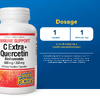 Natural Factors, C Extra с кверцетином, 60 капсул, которые легко глотать