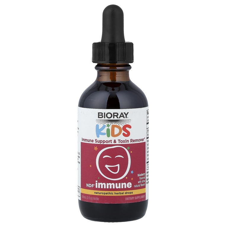 Bioray, NDF® Immune, добавка для детей, со вкусом голубики, 59 мл (2 жидк. унции)