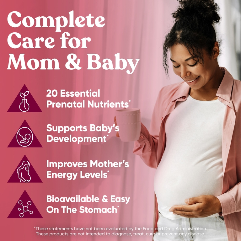 Eu Natural, Prenatal Glow, 60 вегетарианских капсул