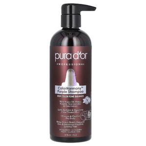 Pura D'or, ColorHarmony Purple, шампунь для профессионального использования, 473 мл (16 жидк. унций)