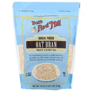 Bob's Red Mill, Каша с овсяными отрубями с высоким содержанием клетчатки, 510 г (18 унций)