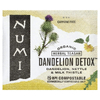 Numi Tea, Organic Dandelion Detox™, без кофеина, 16 чайных пакетиков без ГМО, 32 г (1,13 унции)