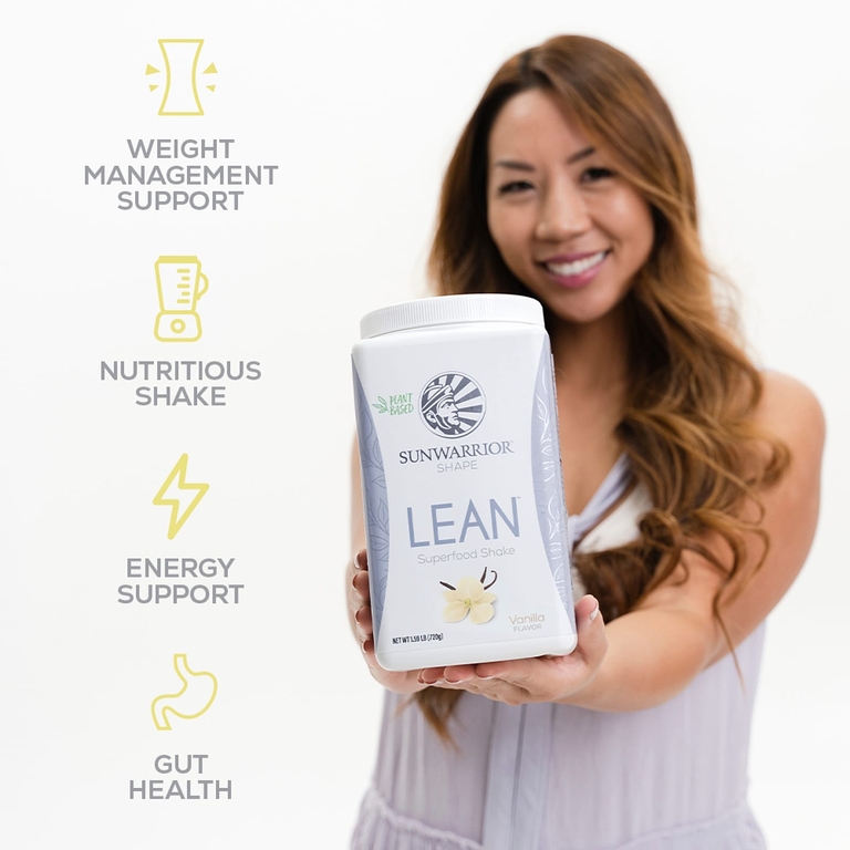 Sunwarrior, Lean™ Superfood Shake, ваниль, 720 г (1,59 фунта)