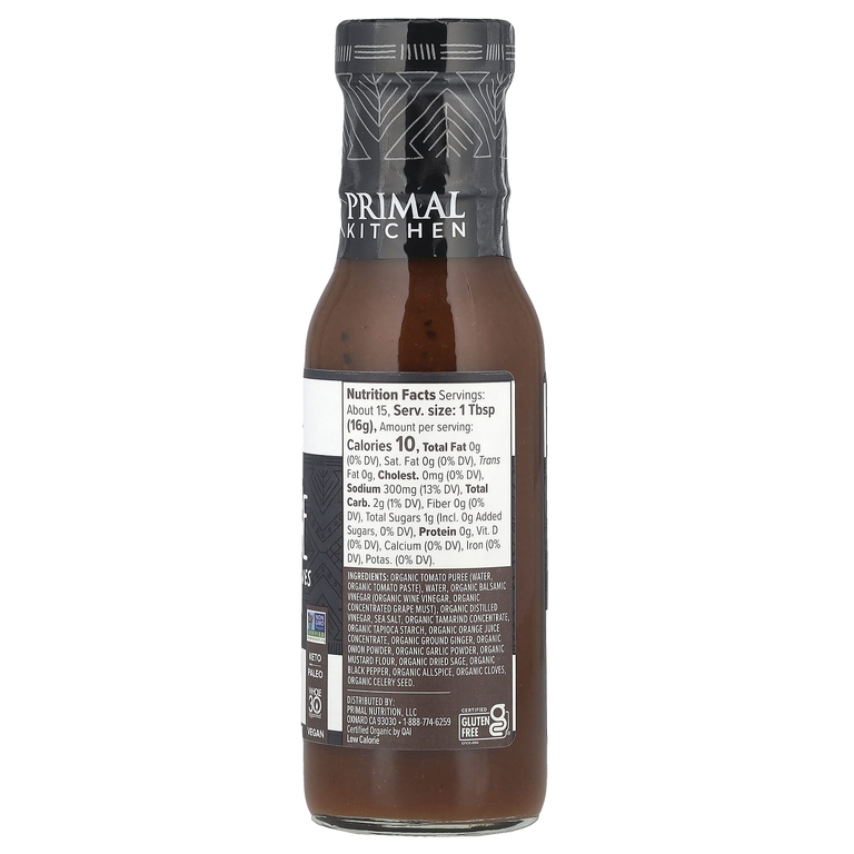 Primal Kitchen, органический соус для стейков, 241 г (8,5 унции)