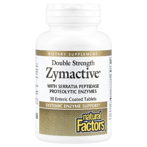 Natural Factors, Zymactive, 30 таблеток, покрытых кишечнорастворимой оболочкой (Товар снят с продажи) 