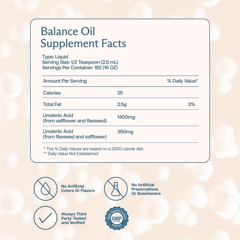 BodyBio, Balance Oil, незаменимые жирные кислоты, 180 капсул