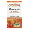 Natural Factors, CurcuminRich, Theracurmin, куркумин, 30 мг, 30 вегетарианских капсул