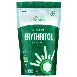 Health Garden, Полностью натуральный подсластитель эритритол, 453 г (1 фунт)