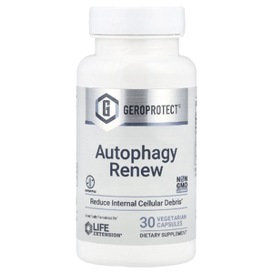 Life Extension, GeroProtect, Autophagy Renew, 30 вегетарианских капсул