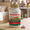 NaturesPlus, Animal Parade® Gold, жевательные мультивитамины для детей, со вкусом вишни, 60 таблеток в форме животных