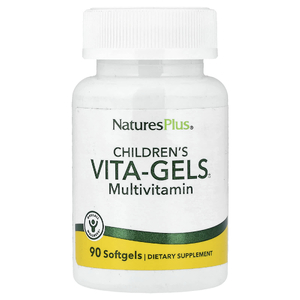 NaturesPlus, Vita-Gels®, мультивитамины для детей, апельсин, 90 капсул