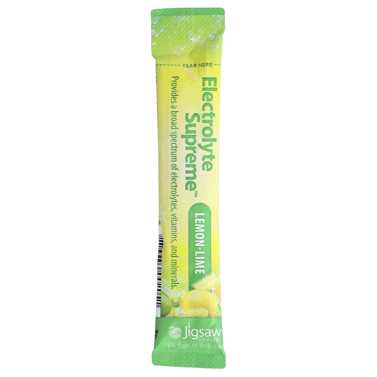 Jigsaw Health, Electrolyte Supreme™ с лимоном и лаймом, 60 пакетиков по 3,8 г